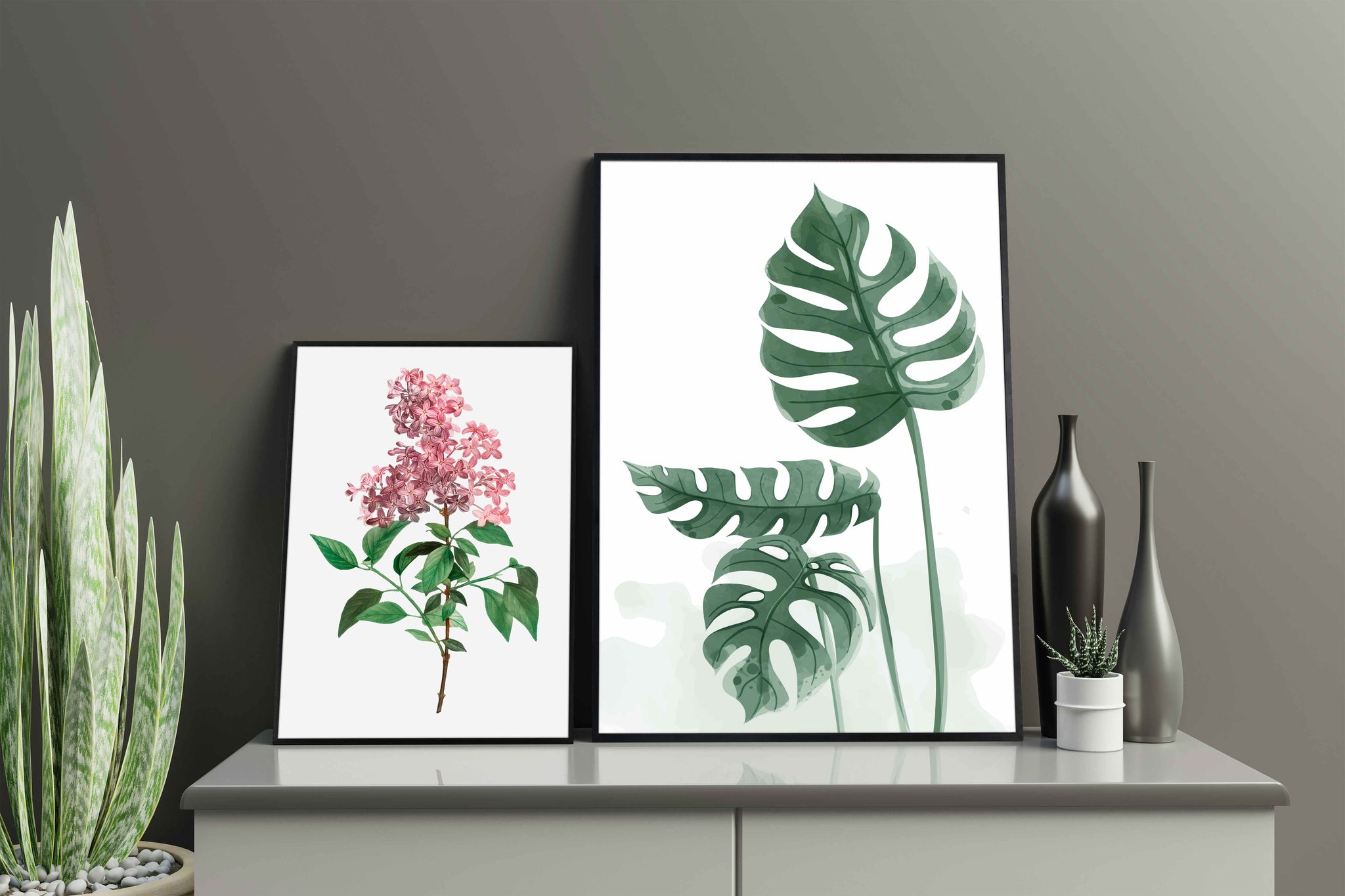 Black Metal Frame 46x61 cm | TONES FRAME DESIGN