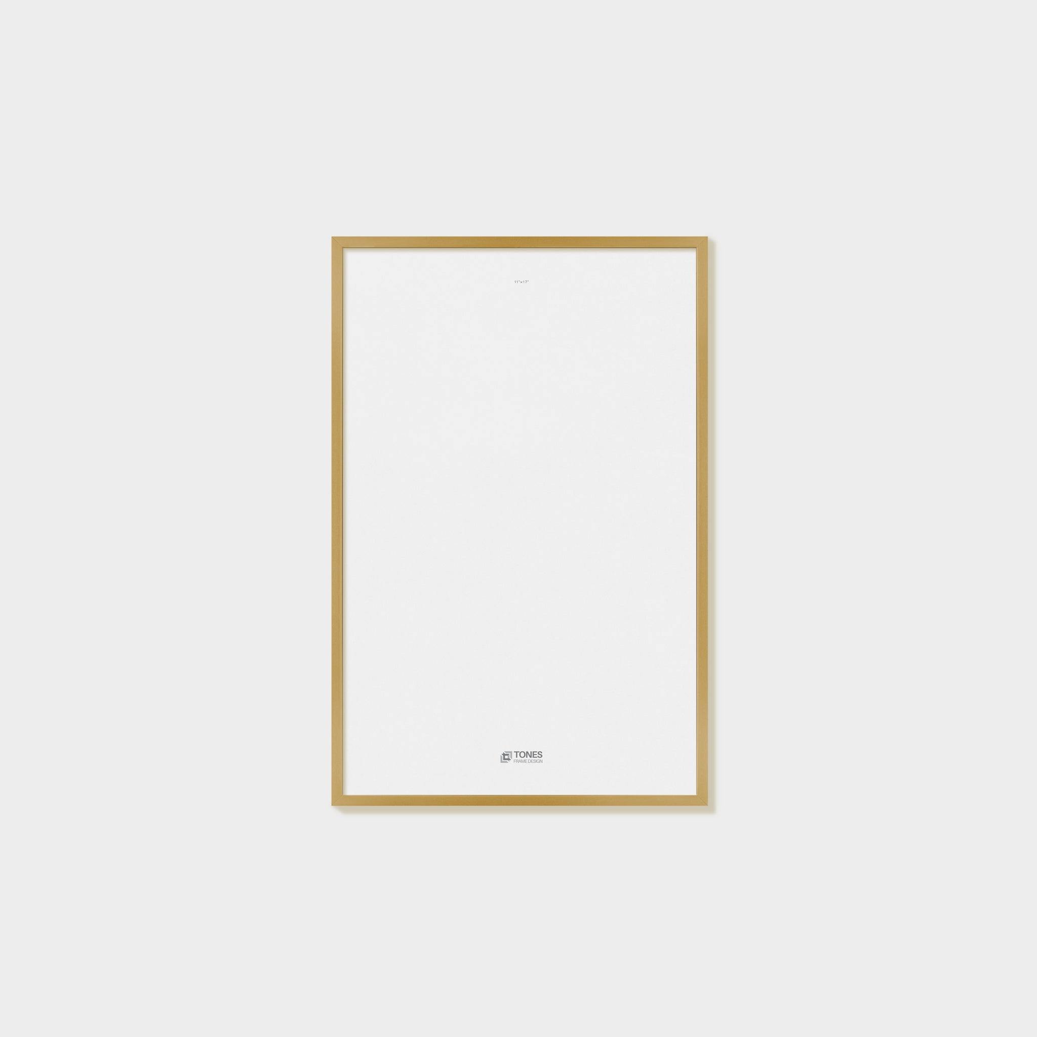 Gold 11x17 Metal Poster Frame | Tones Frame Design