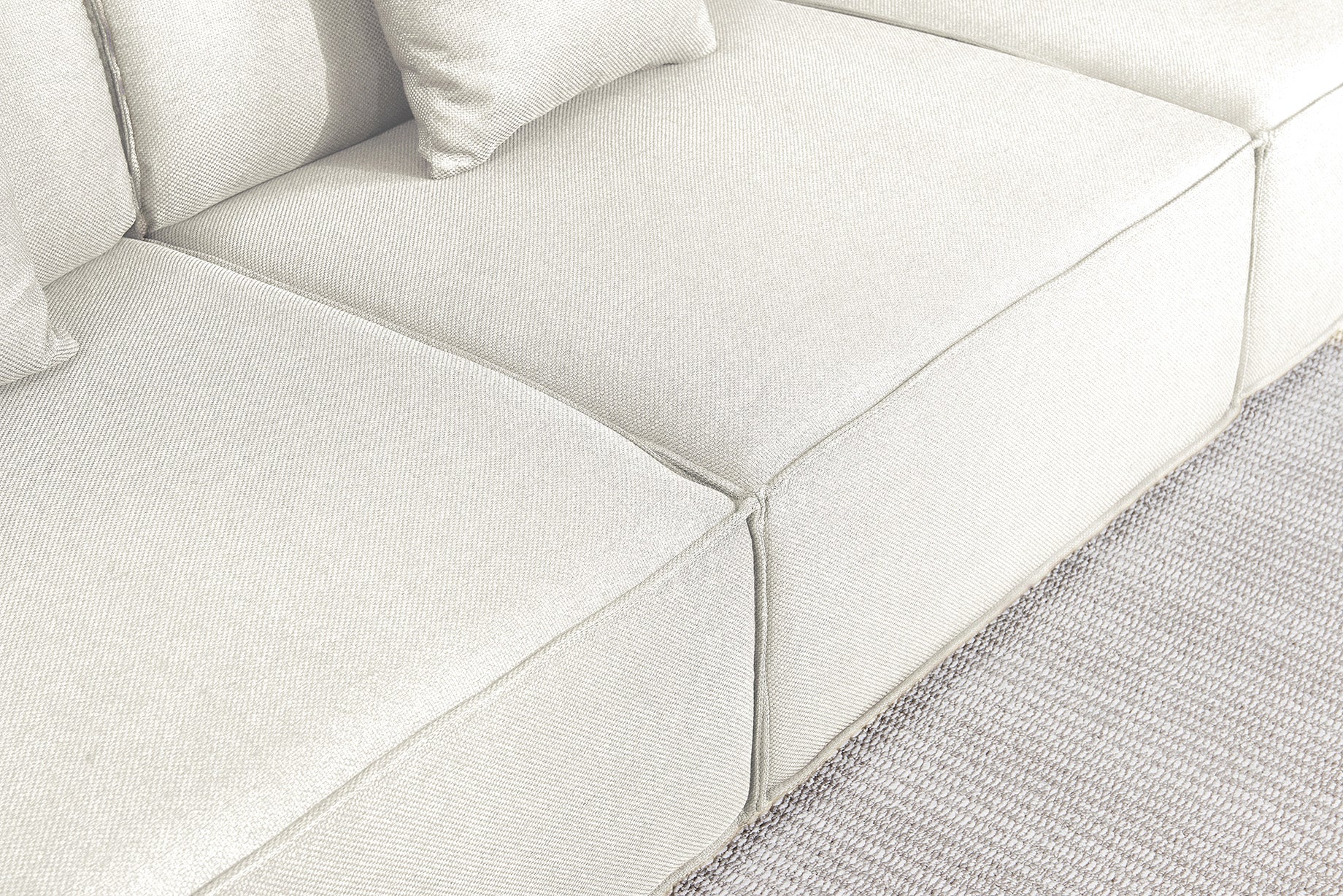 Versaluxe Sectional Left Corner Set in Begie