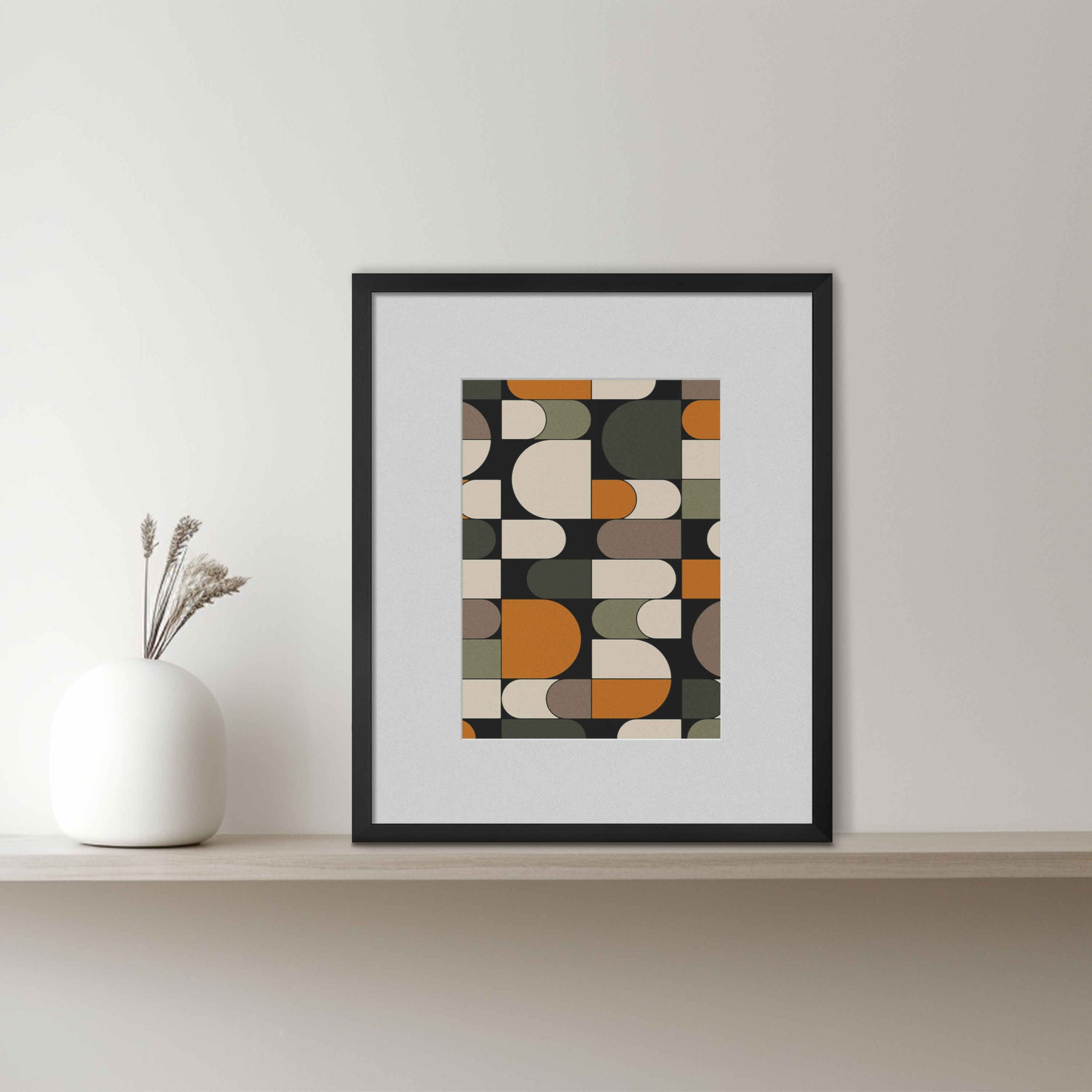 Black Tones Frame Design | 8x10 Dendro Wooden Gallery Frame| 20x25 cm