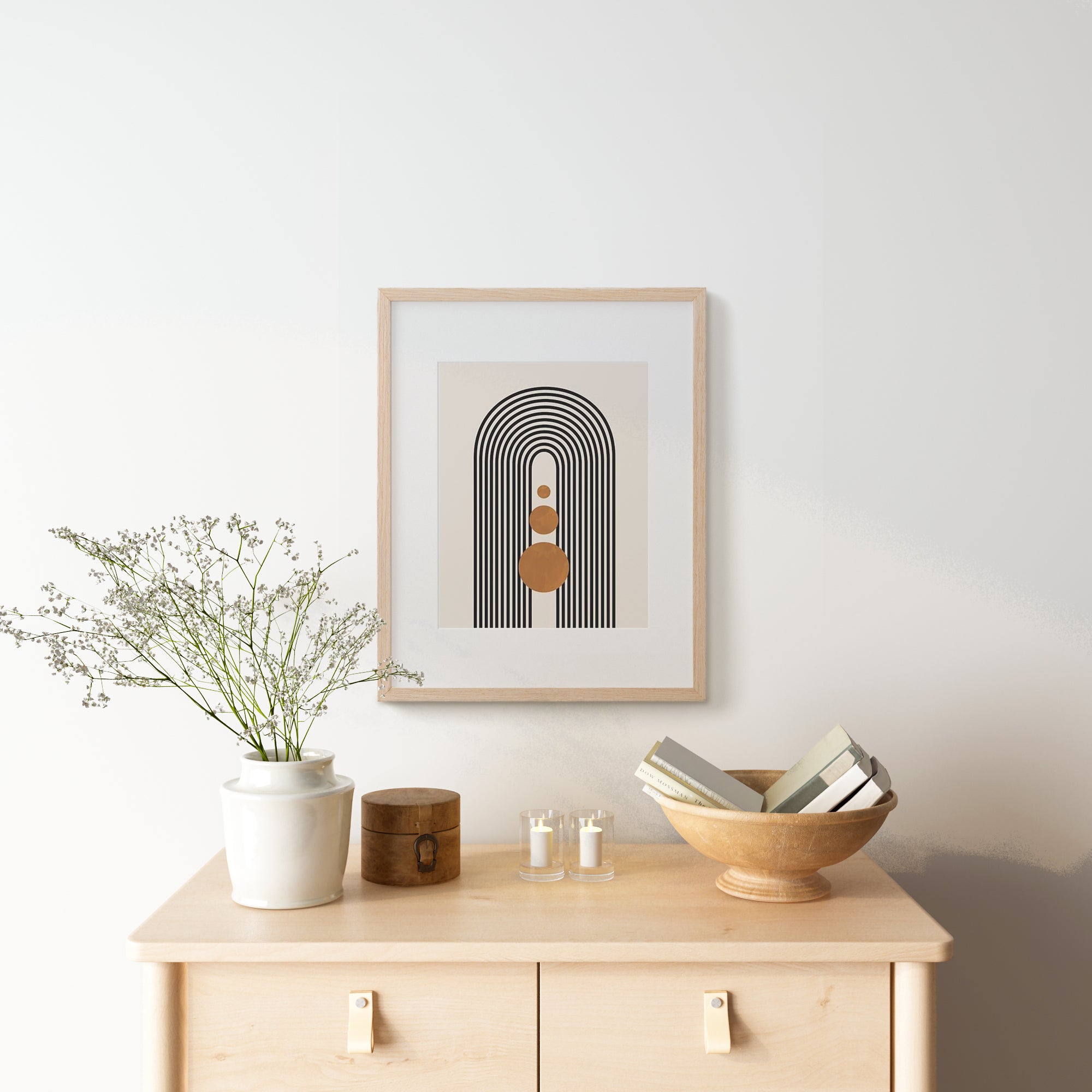 11x14 Dryades Natural Wooden Frame | 28x36 cm