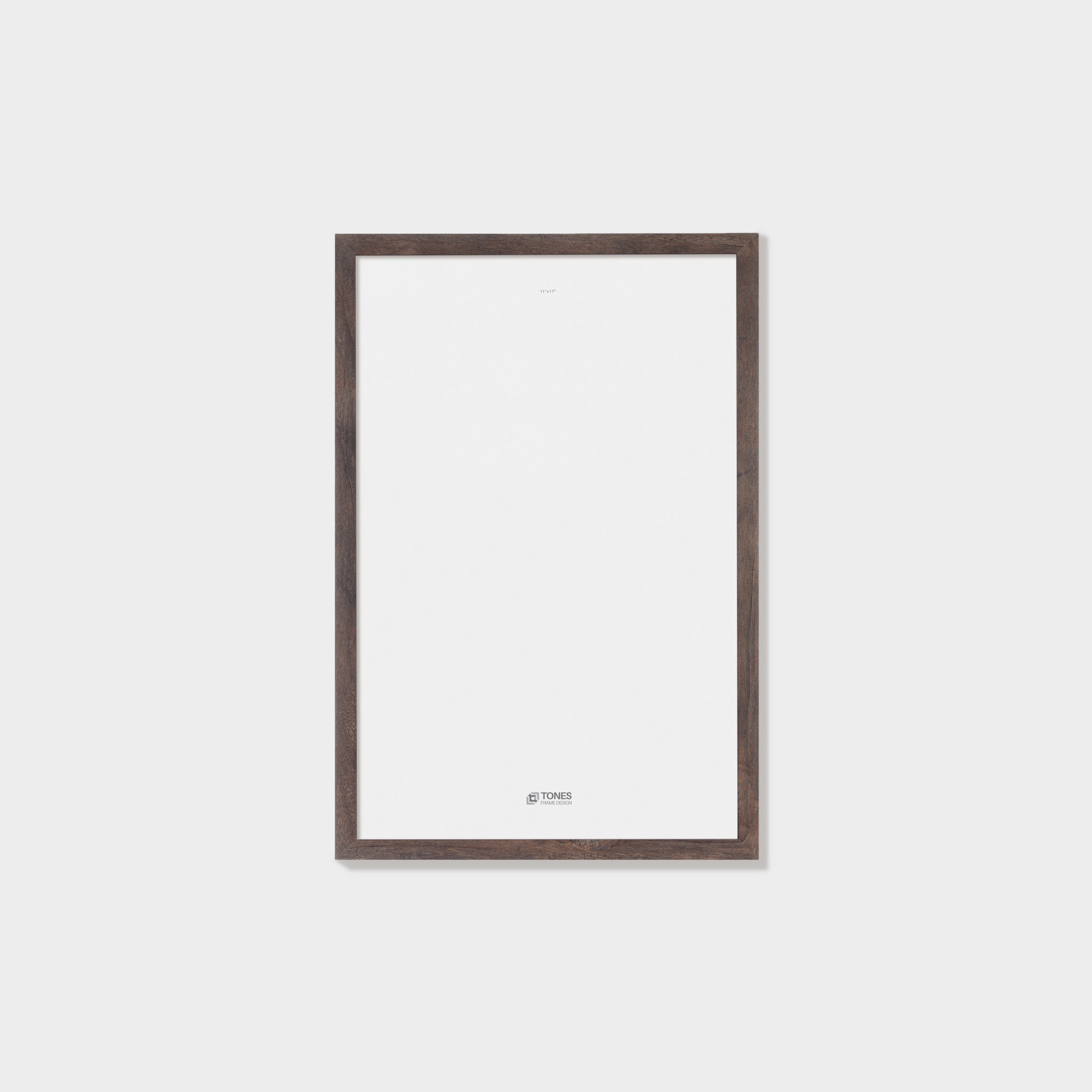 Dark Oak 11x17 Dendro Wooden Gallery Frame | Tones Frame Design