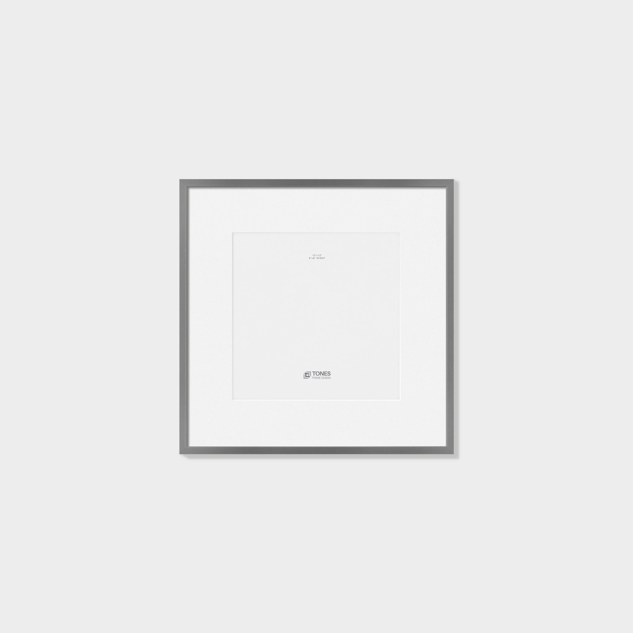 Square Metal Picture Frame 12''x12'' _ black frame | Tones frame Design