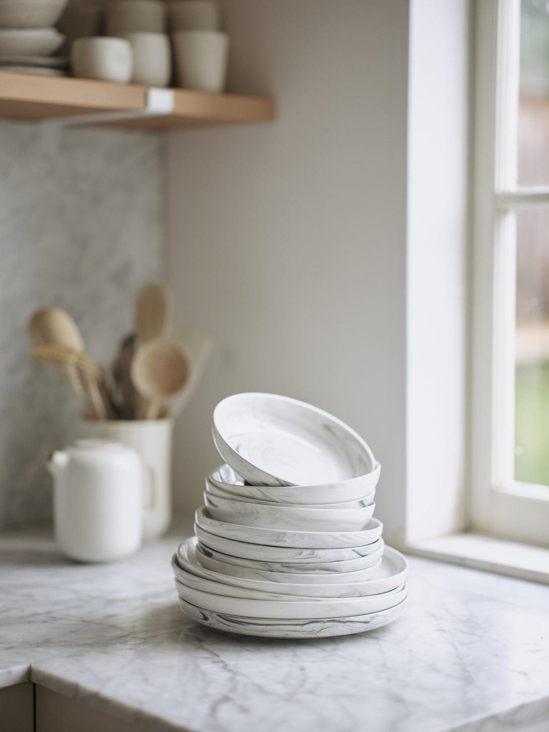Marble Ceramic Tableware